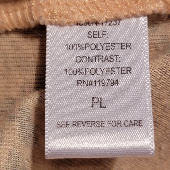 ONEWORLD ♡ Gorgeous Orange|Redish|Black|Tan Graphic Embellished Babydoll Top PL - Picture 17 of 17